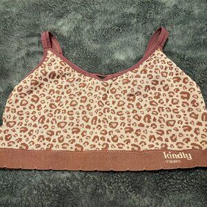 Kindly Yours Pink Cheetah Sports Bra